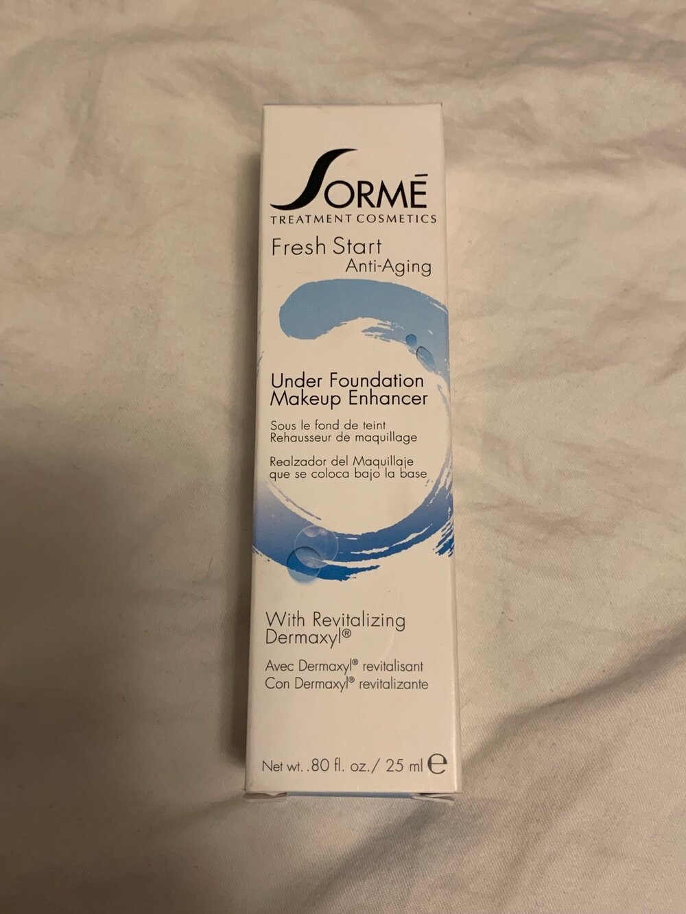 Sorme Fresh Start Foundation Anti-Aging Under Foundation Makeup Enhancero
